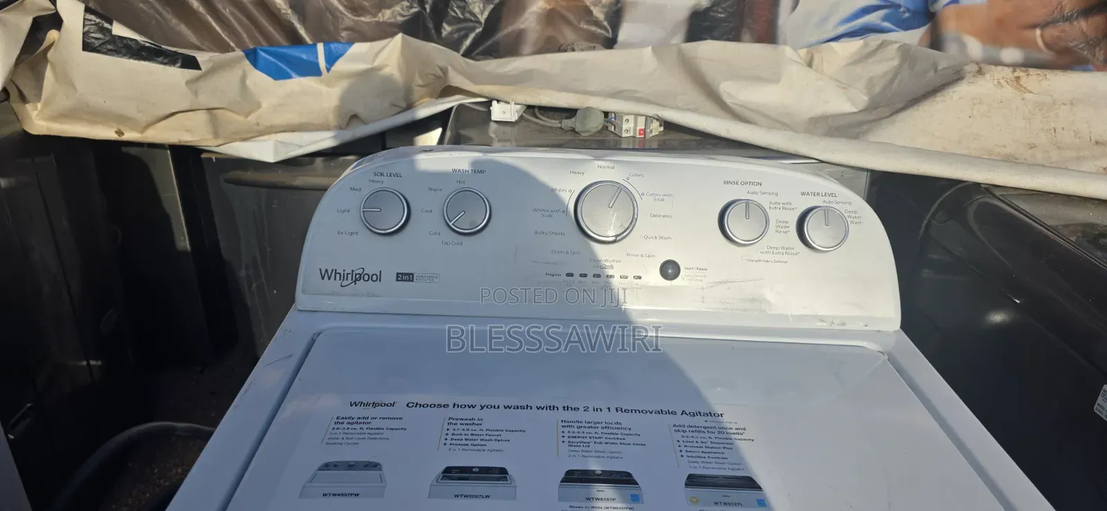 Brand New 23kg Whirlpool Top Loader Washing Machine