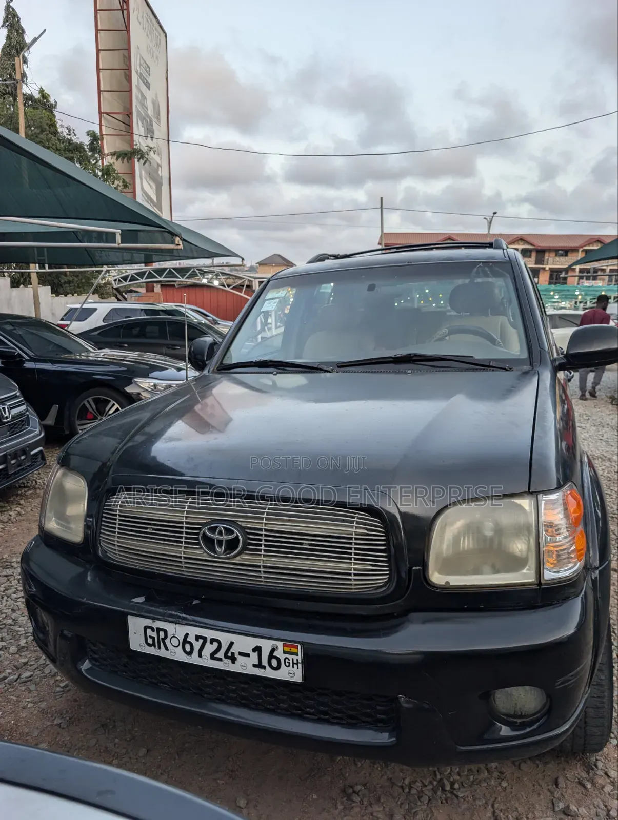 Toyota Sequoia Limited 4dr SUV 4WD (4.7L 8cyl 4A) 2002 Black