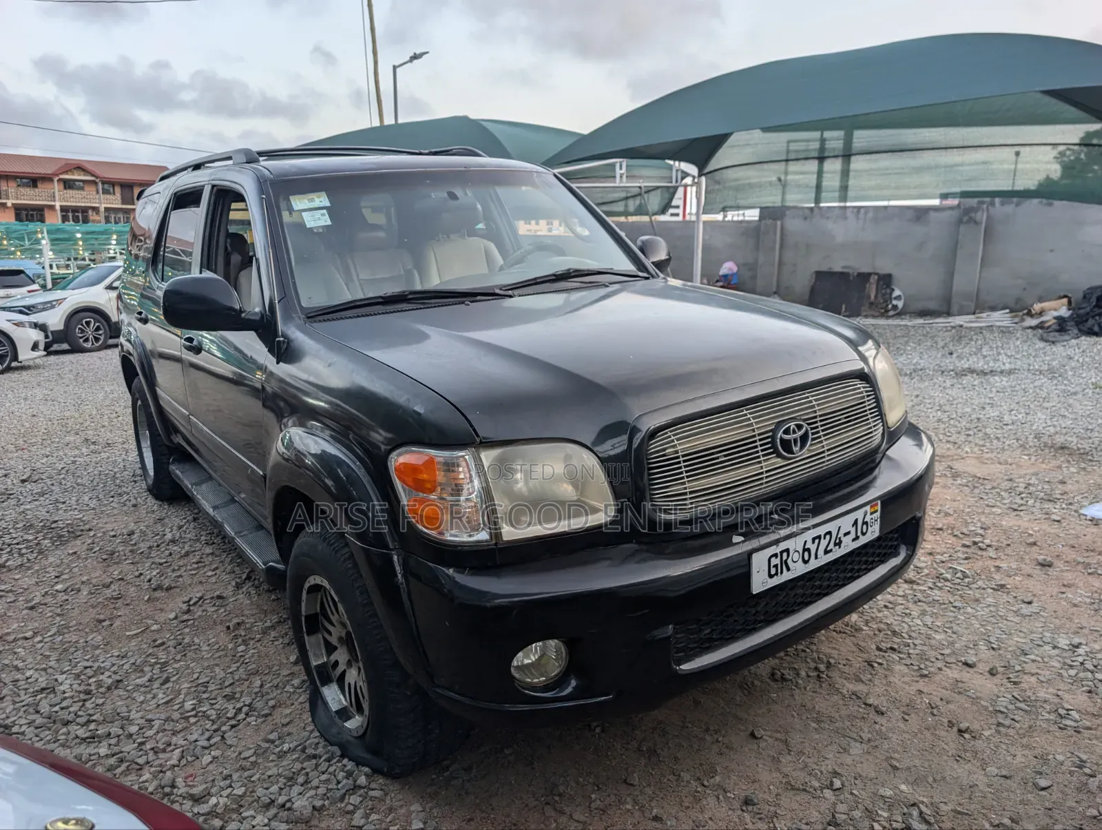 Toyota Sequoia Limited 4dr SUV 4WD (4.7L 8cyl 4A) 2002 Black