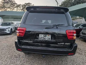 Toyota Sequoia Limited 4dr SUV 4WD (4.7L 8cyl 4A) 2002 Black