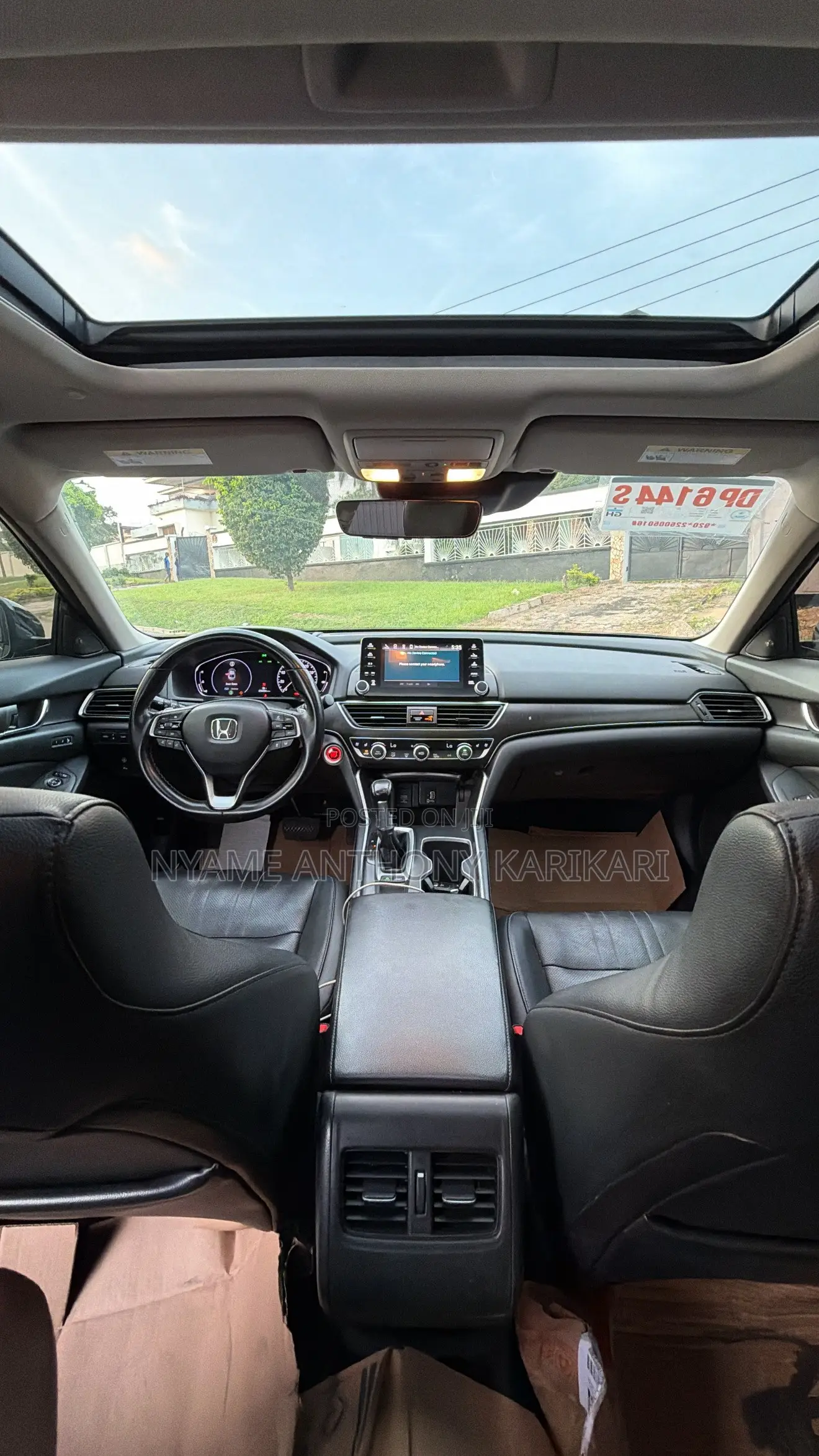 Honda Accord Touring 2018 Black