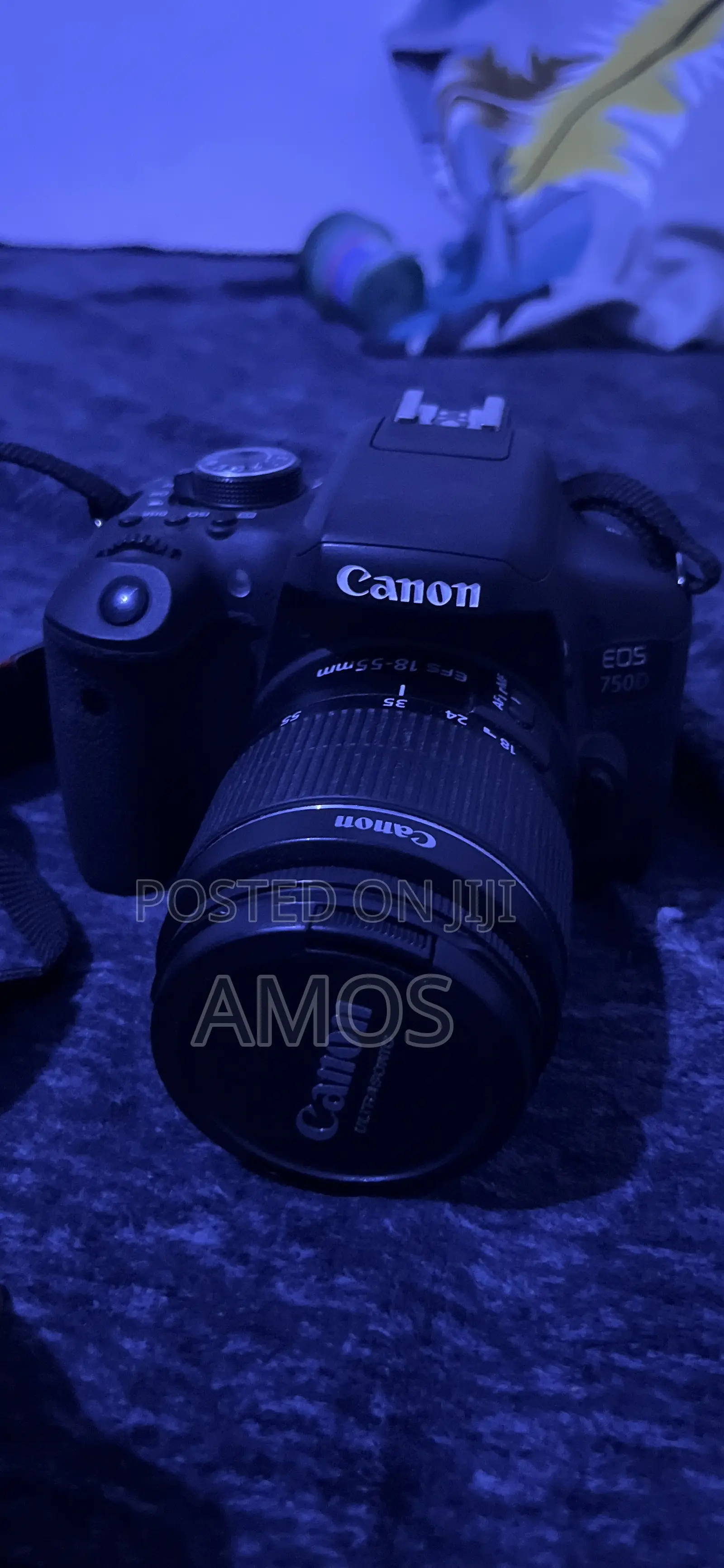 Canon EOS 750D DSLR Camera + 18-55mm Lens