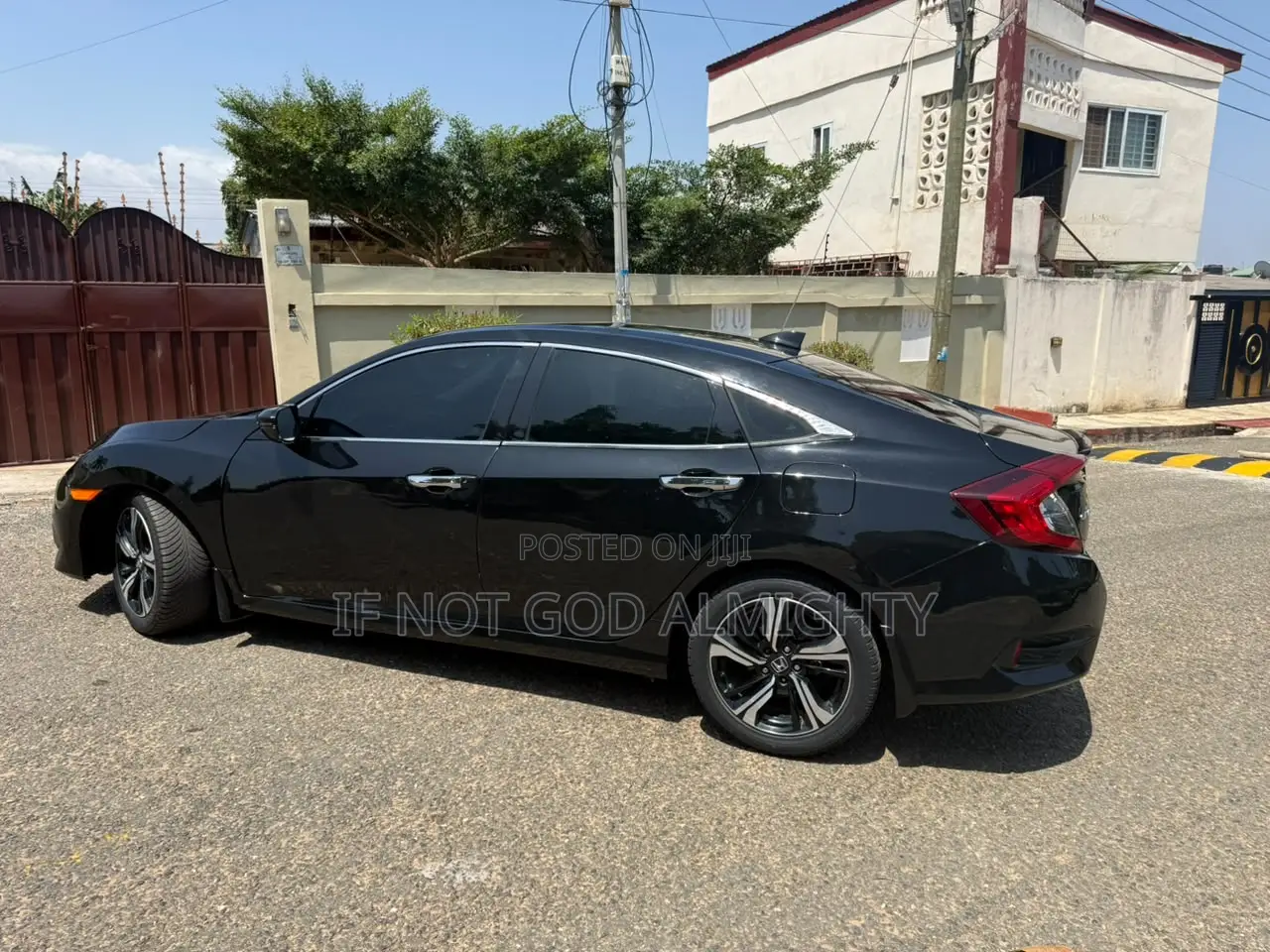 Honda Civic Touring 4dr Sedan (1.5L 4cyl) 2017 Black