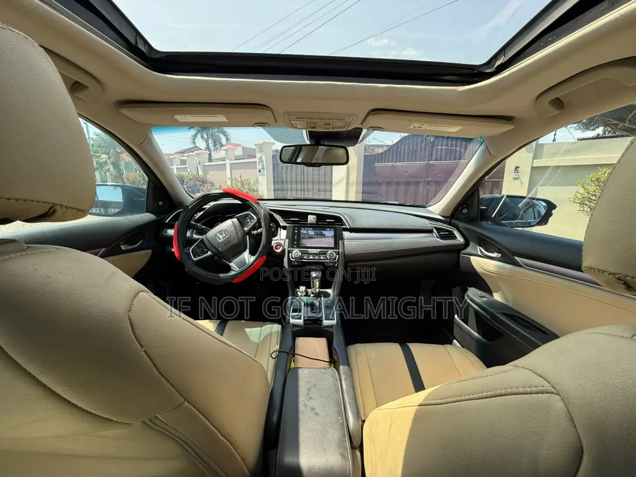Honda Civic Touring 4dr Sedan (1.5L 4cyl) 2017 Black
