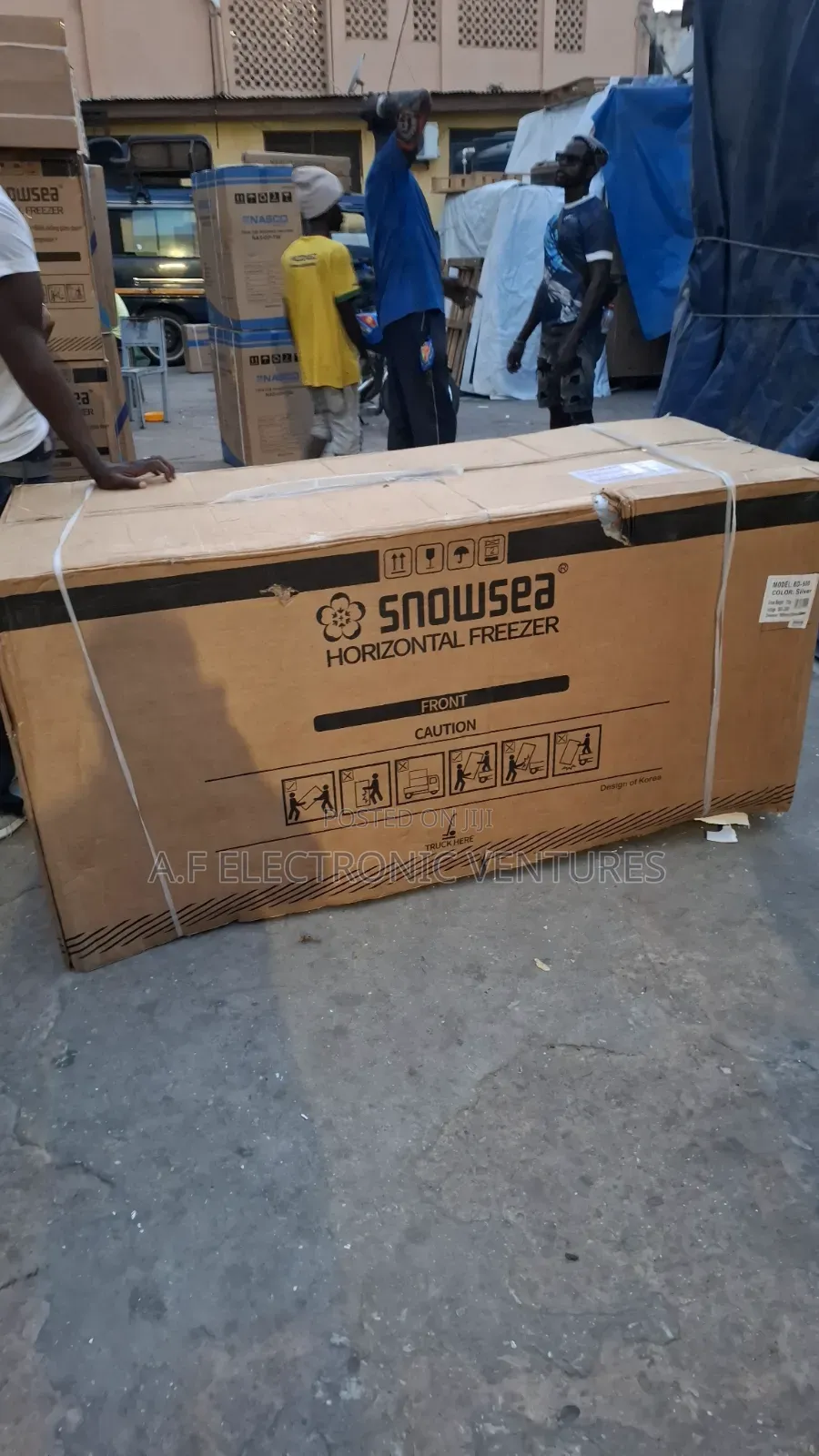 Snowsea 500-Litres Double Door Chest Freezer