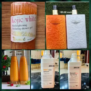 Bismid Firming/Retinol+Rose/Niacin/VitC and AHA/Half Caste/Kojic/ Bath