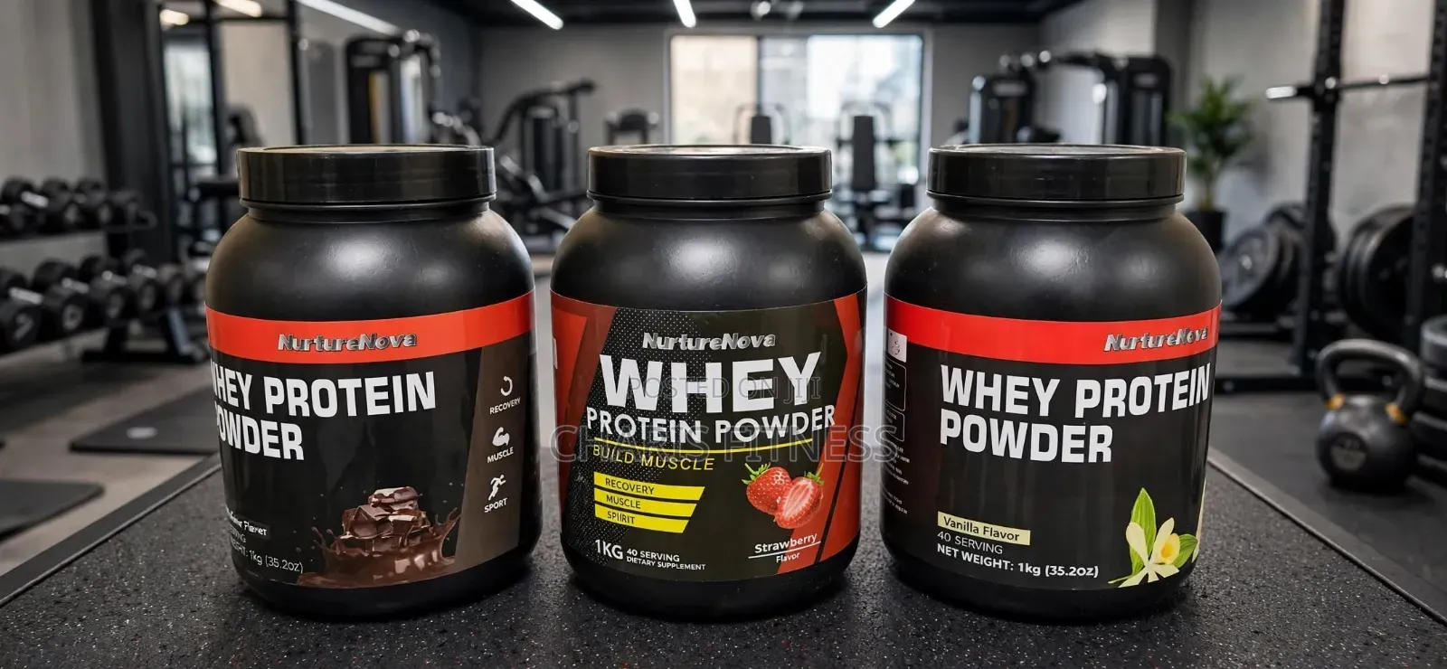NurtureNova Whey Protein Powder – (40 Servings)