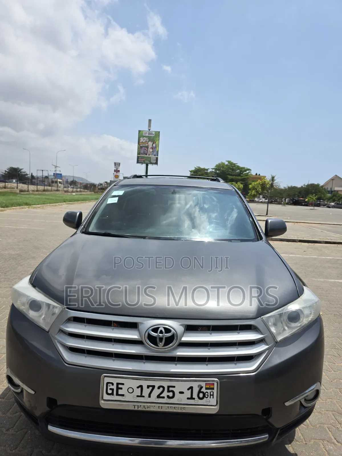Toyota Highlander Limited 2011 Gray