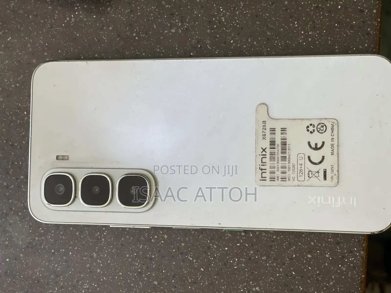 Infinix Hot 60i 128 GB Silver