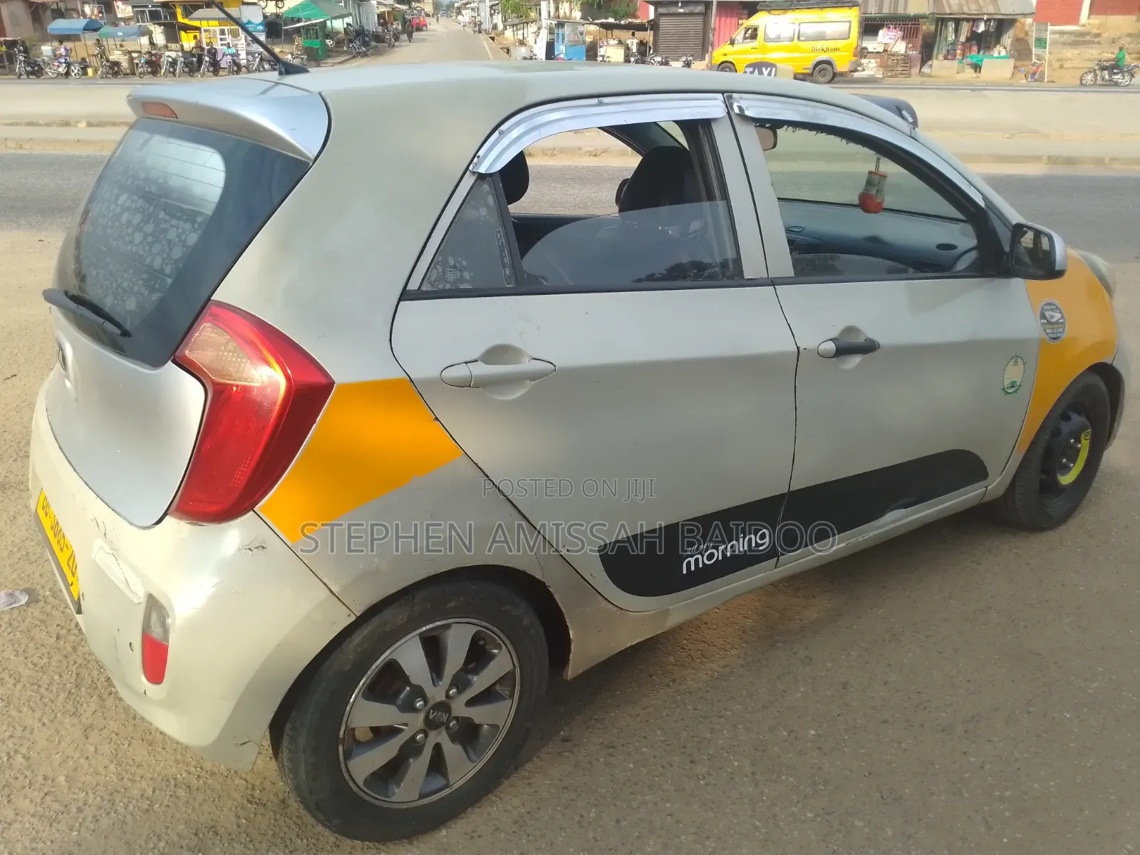 Kia Morning 2012 Off white