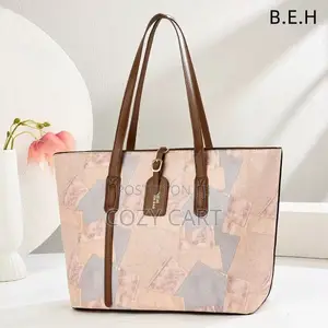 Coorperate Leather Tote Bag