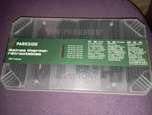 Parkside Assorted Heat-Shrink Tubing Set- 127pcs