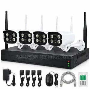 NGTeco NG-V400 4CH 2MP WiFi CCTV Camera Kit With NVR