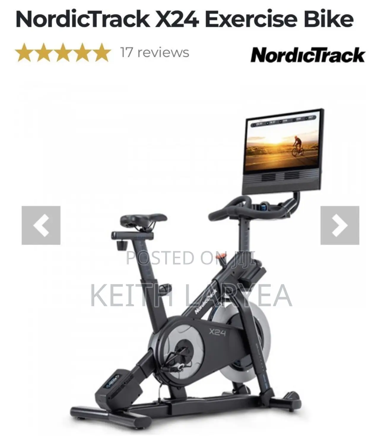 Nordic Track X24 Bike