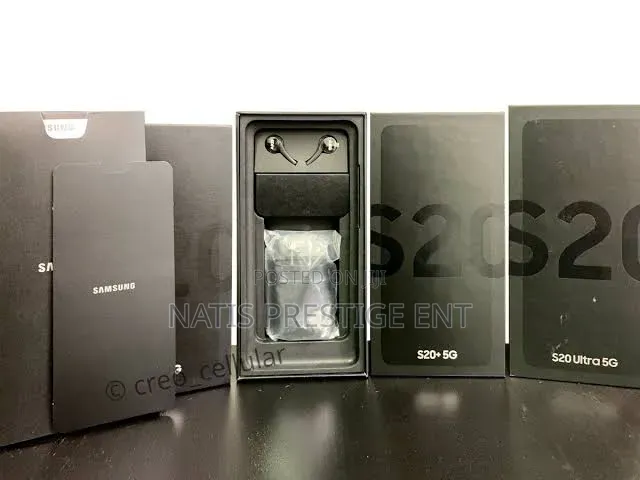 New Samsung Galaxy S20+ 5G 128 GB Black