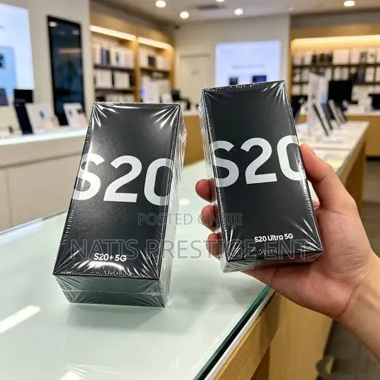 New Samsung Galaxy S20+ 5G 256 GB Black