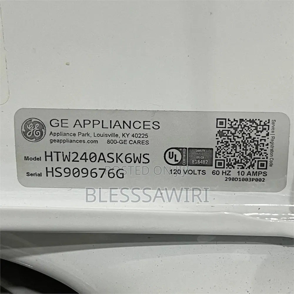 Brand New Hotpoint GE 23kg Top Loader Washing Machine From USA