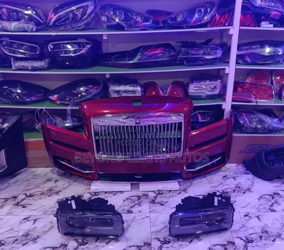 Rolls-Royce Cullinan Upgrade Kits Bumper, Headlight and Grille Ready