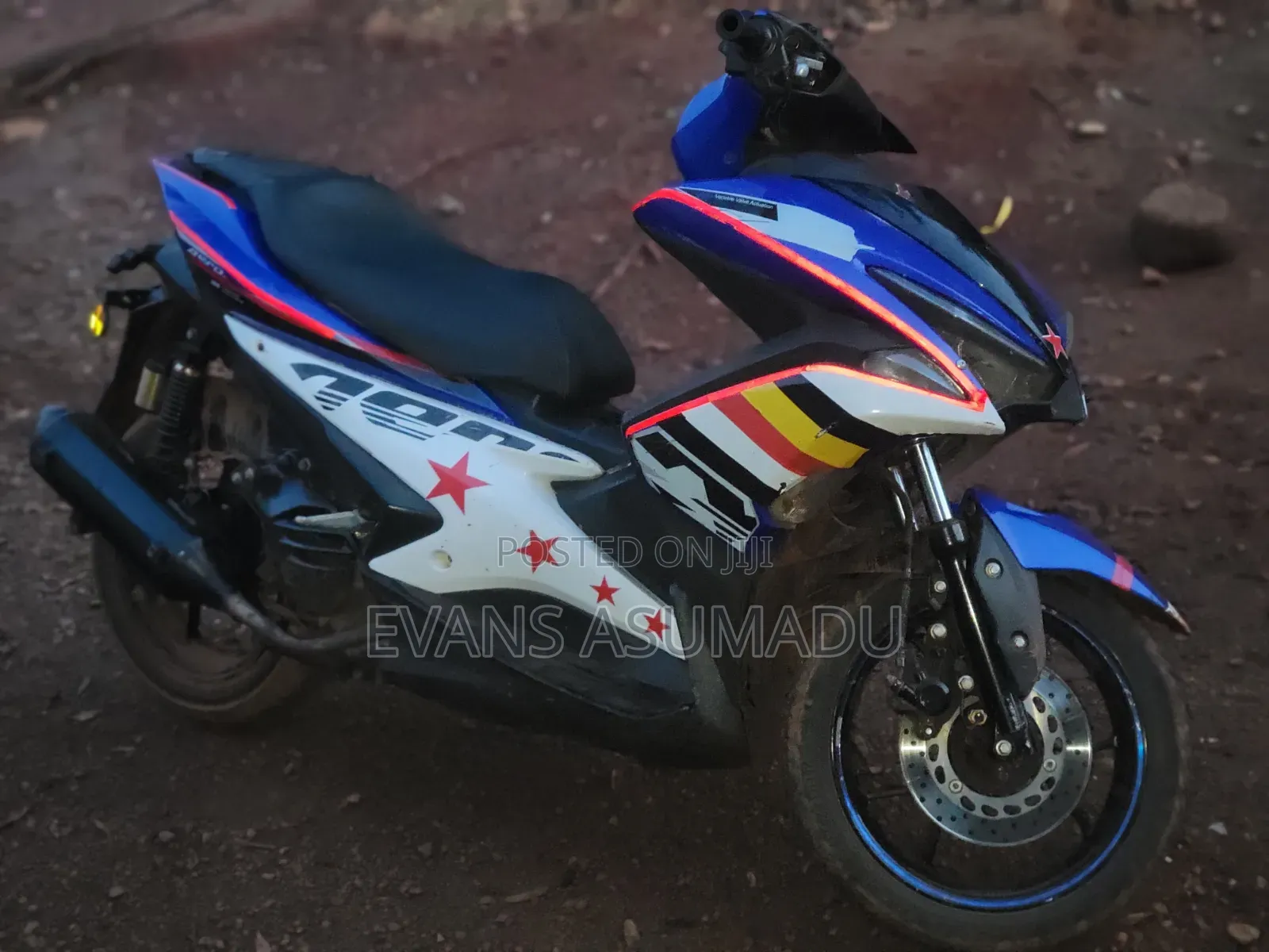 Yamaha Aerox 2022 Blue