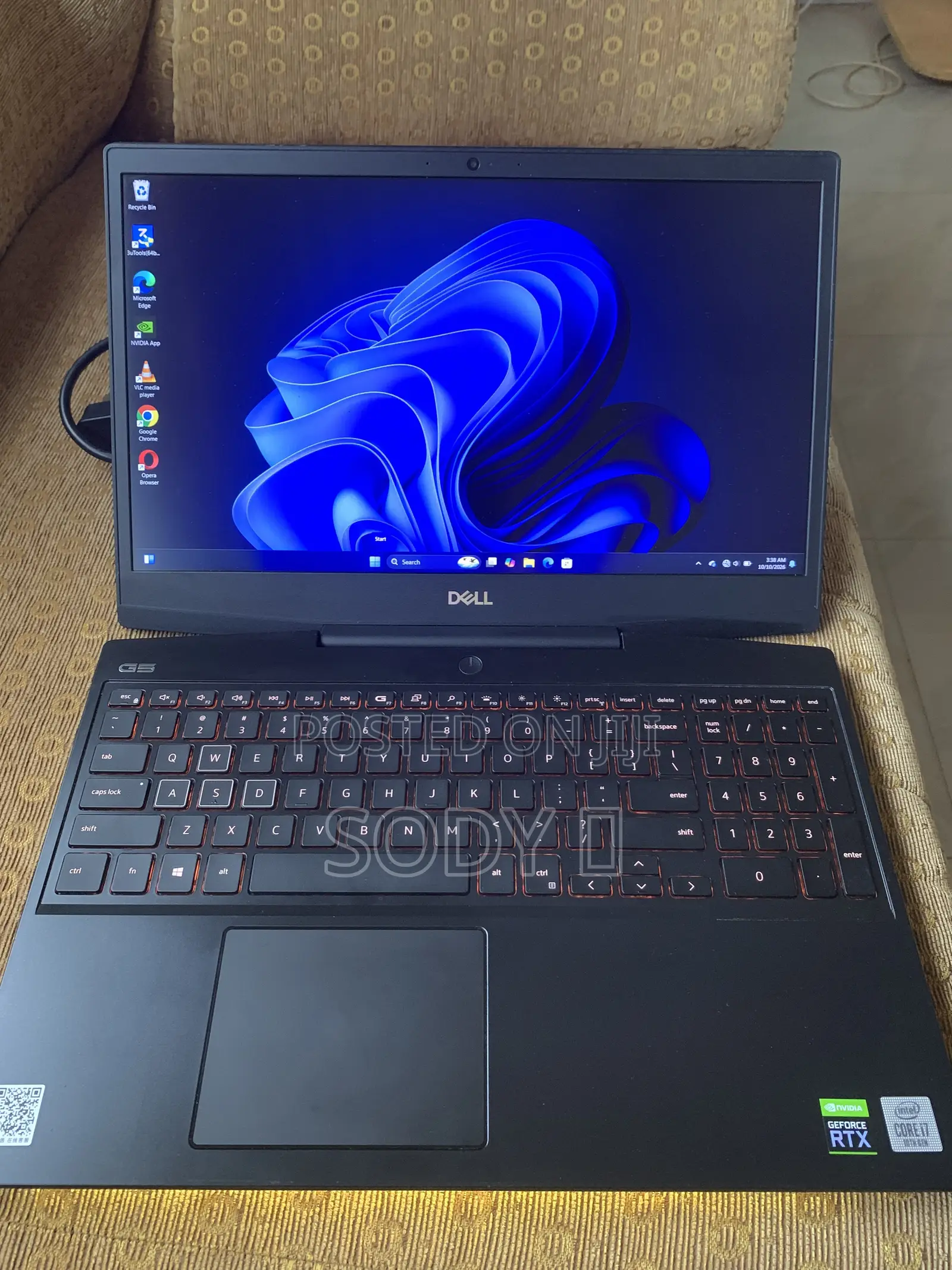 Laptop Dell G5 15 5500 16GB Intel Core i7 SSD 256GB
