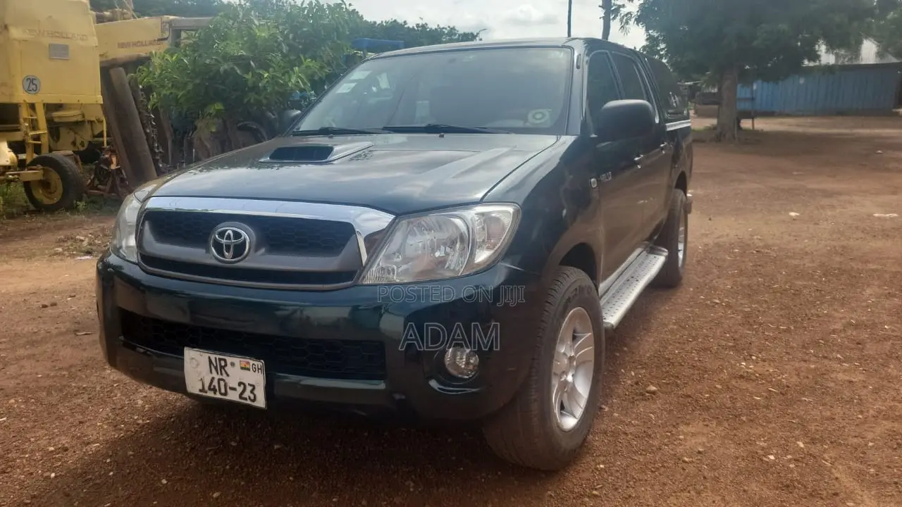 Toyota Hilux 2.5 D-4D 4X4 SRX 2010 Green