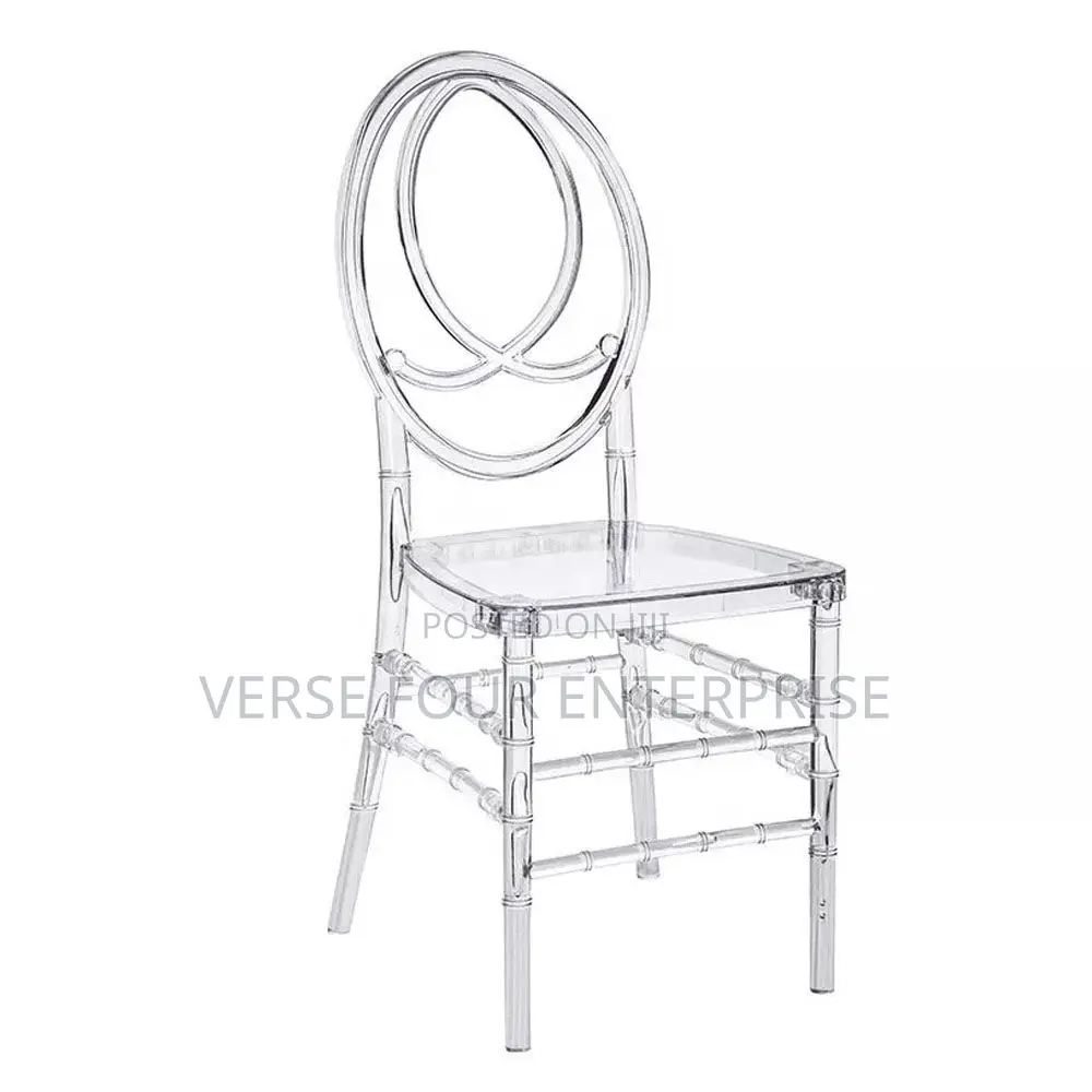 Clear Crystal Phoenix Chair (Acrylic Event Chair)