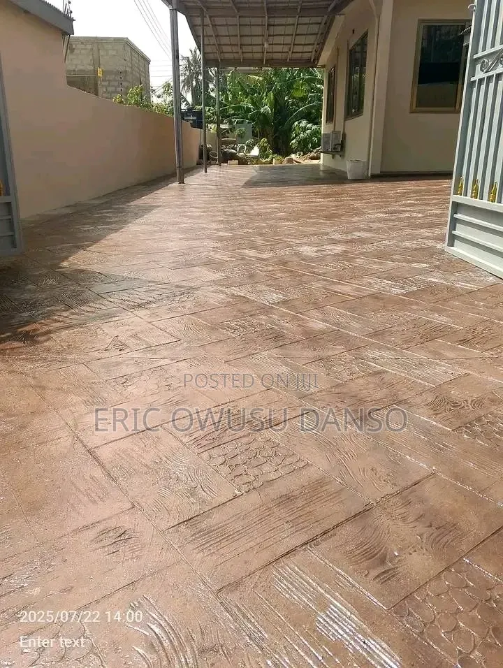 Concrete Stamp Design