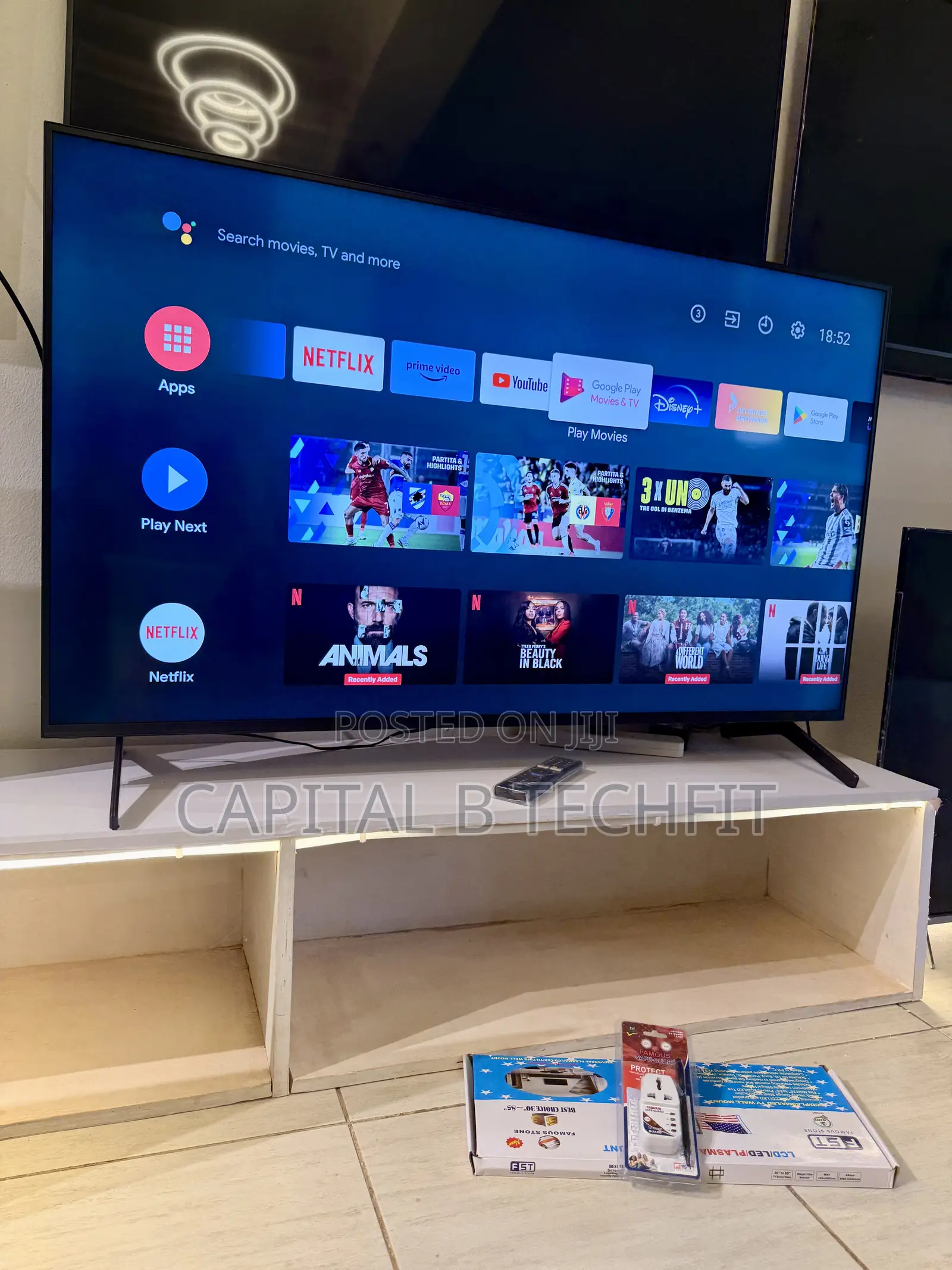 55inches Full Digital Satellite Android 4k Ultra Hd Led Smart SONY TV