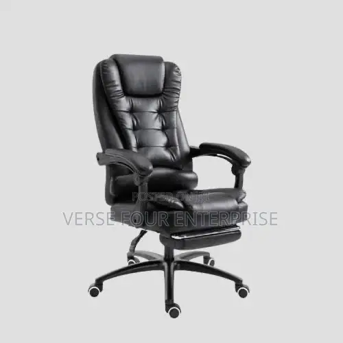 Reclining Executive Massage Chair With Footrest