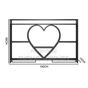 Heart Shaped Mounted Wine Bottle Rack