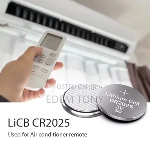 10-PCS of LiCB CR2025 3V Lithium Coin Cell Batteries