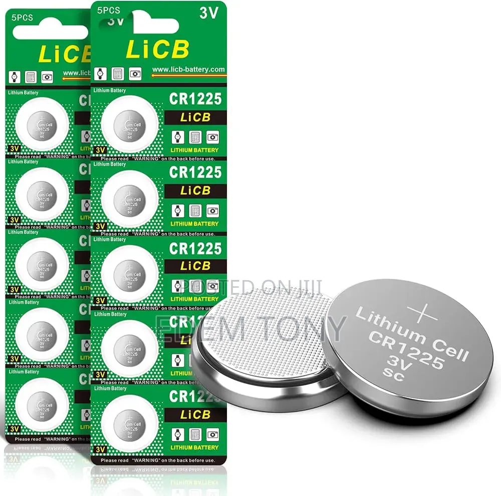 10-PCS of LiCB CR2025 3V Lithium Coin Cell Batteries
