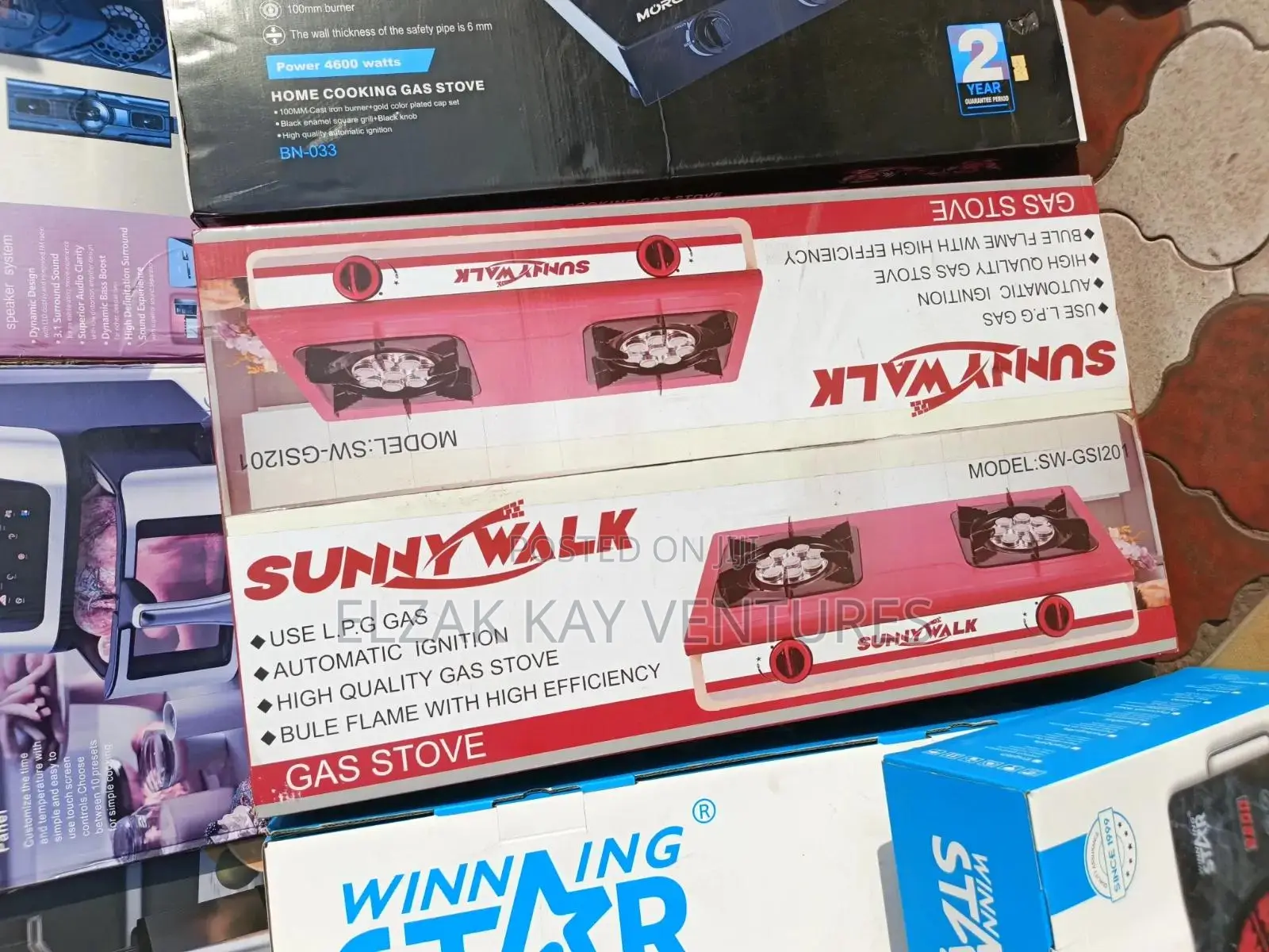 Quality 2in1 Gas Stove