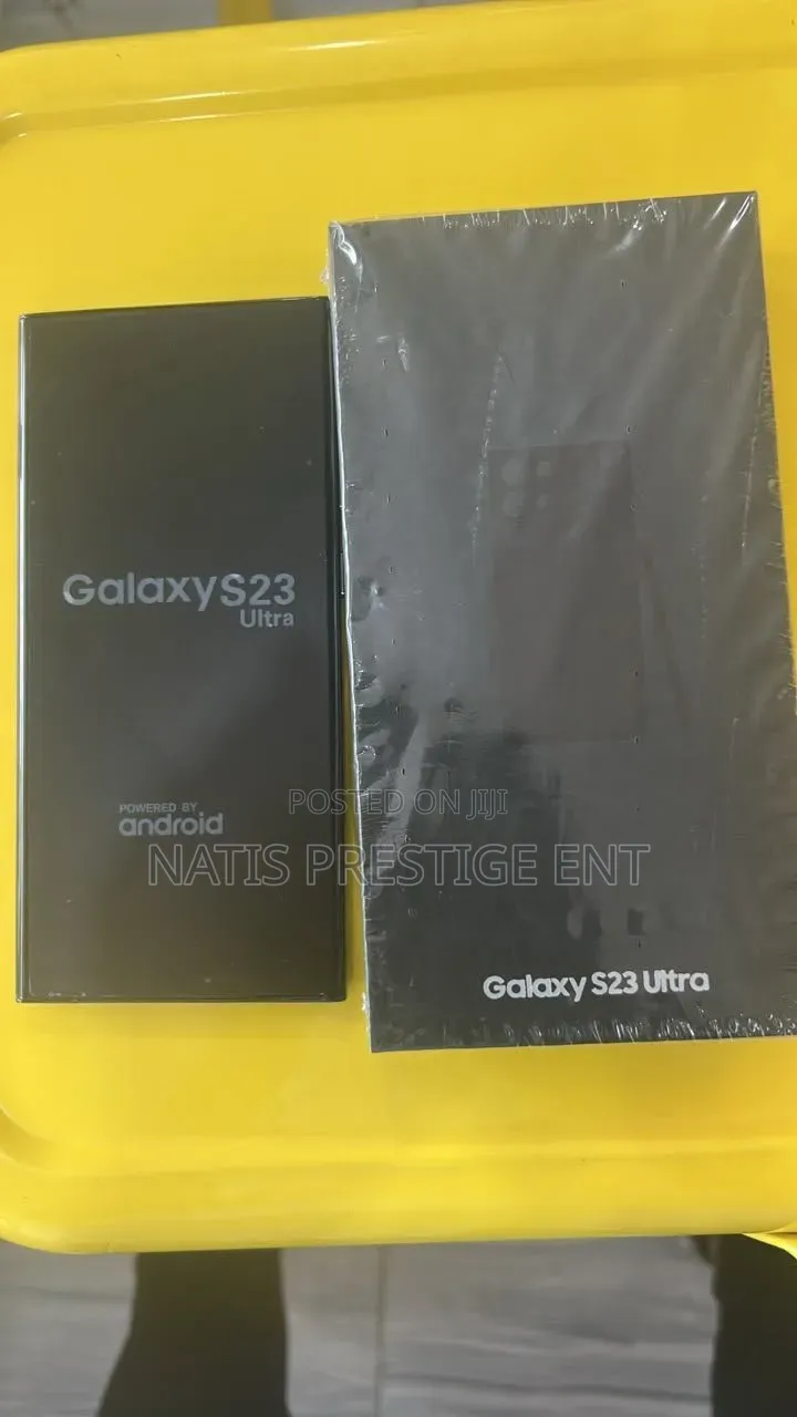 New Samsung Galaxy S23 Ultra 256 GB Black