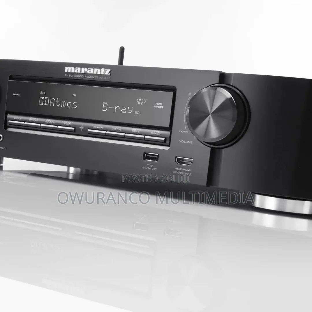 MARANTZ NR1608 Slim7.2Ch AV Receiver 4K , Bluetooth, AirPlay, HEOS
