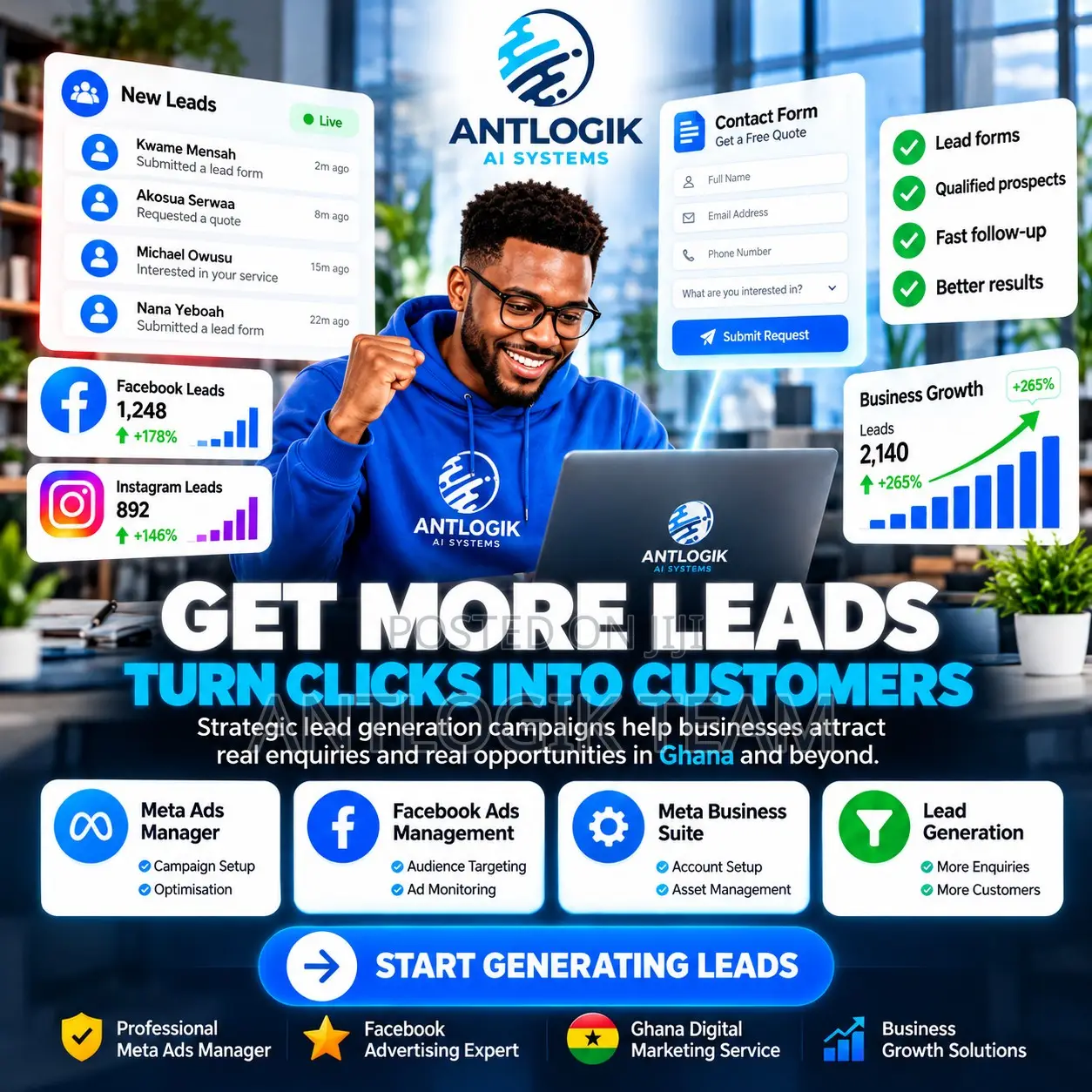 Meta Ads Manager Ghana | Facebook Ads Management