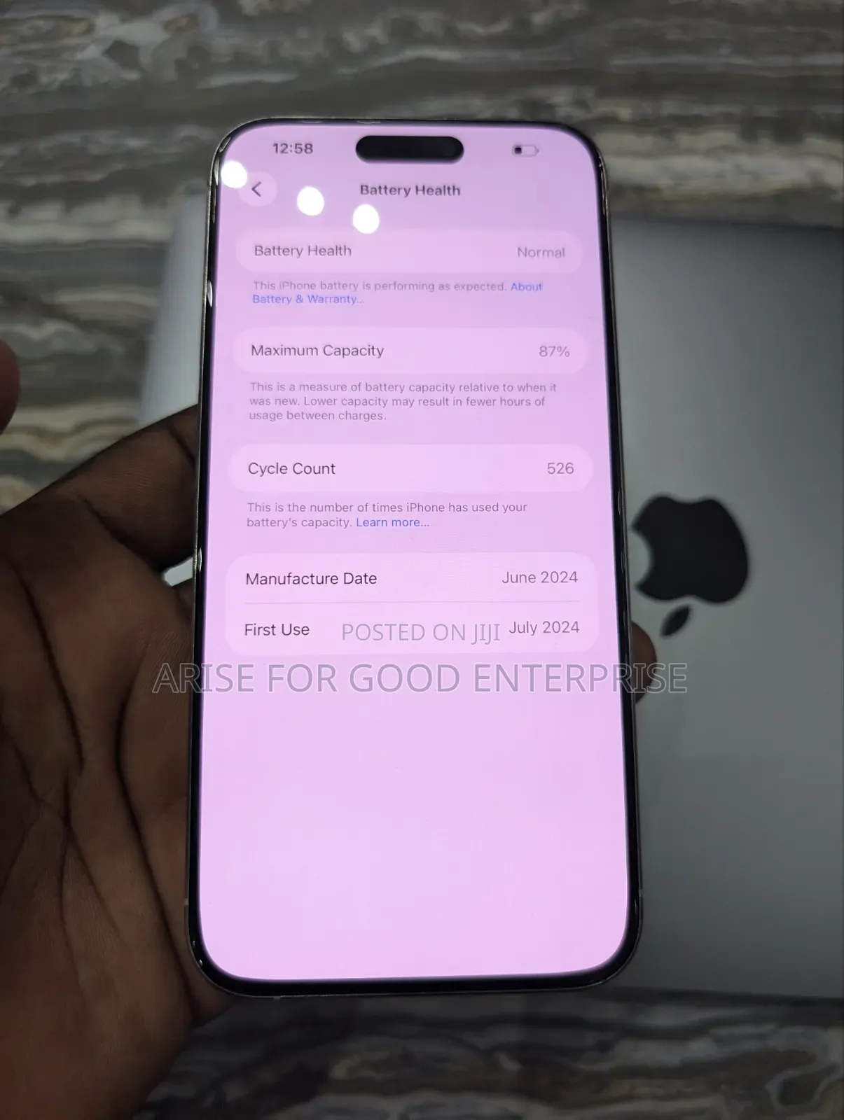 Apple iPhone 15 Pro Max 256 GB White