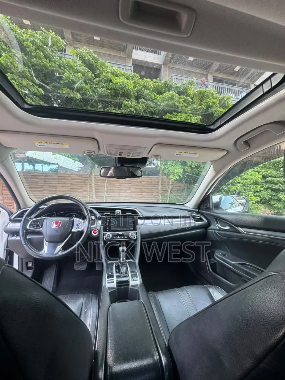 Honda Civic EX-L 4dr Sedan (1.5L 4cyl) 2016 White