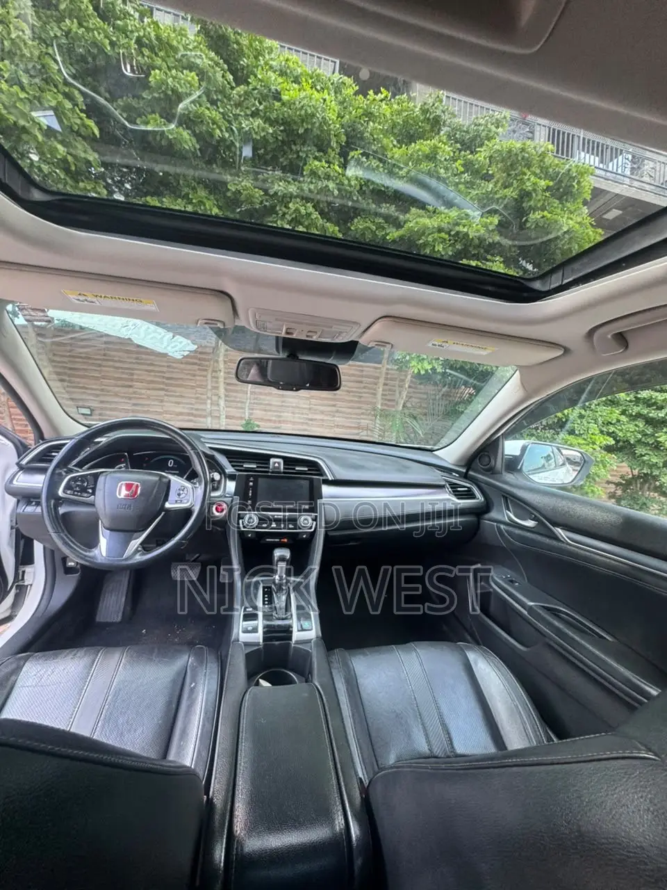 Honda Civic EX-L 4dr Sedan (1.5L 4cyl) 2016 White