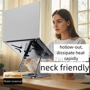 360° Rotatable Carbon Steel Laptop Stand