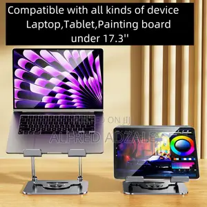 360° Rotatable Carbon Steel Laptop Stand