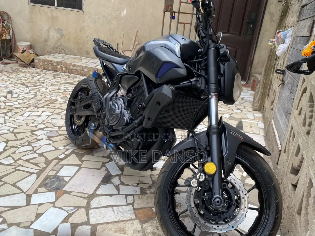 Yamaha MT-07 2018 Gray