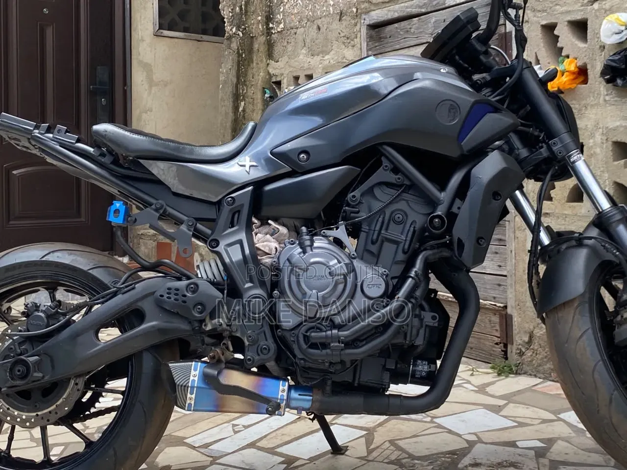 Yamaha MT-07 2018 Gray