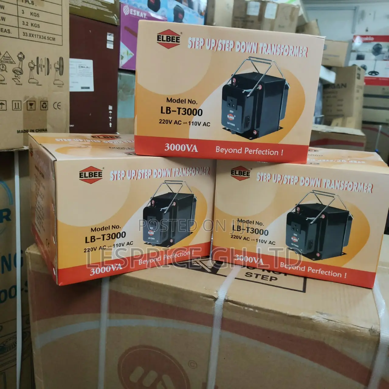 Elbee Elbee the Unsurpassed 3kw Step Up and Down Transformer to Trust