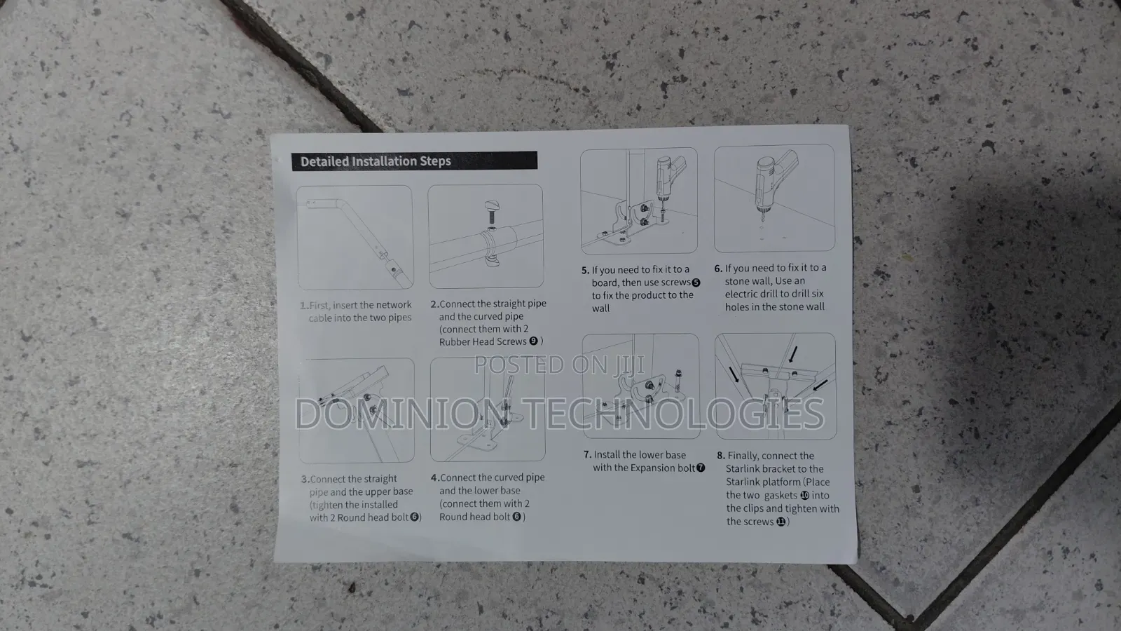 Starlink Quantity Mount Kit