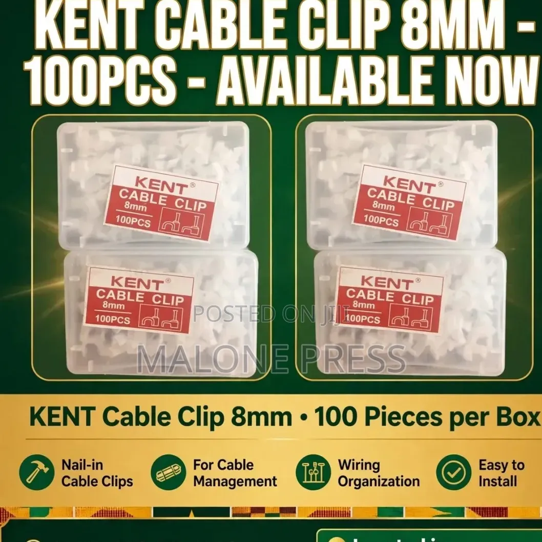 Cable Clip Kent Cable Clip 12mm 10mm 8mm 6mm