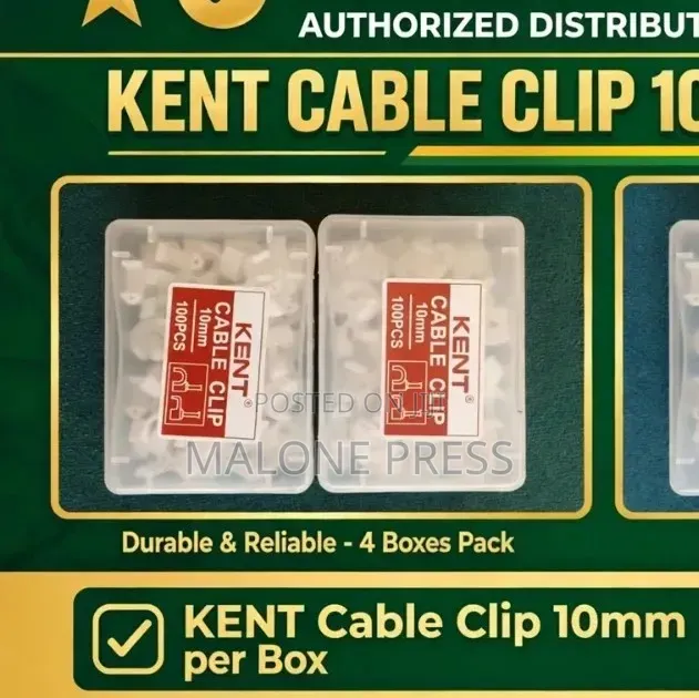 Cable Clip Kent Cable Clip 12mm 10mm 8mm 6mm