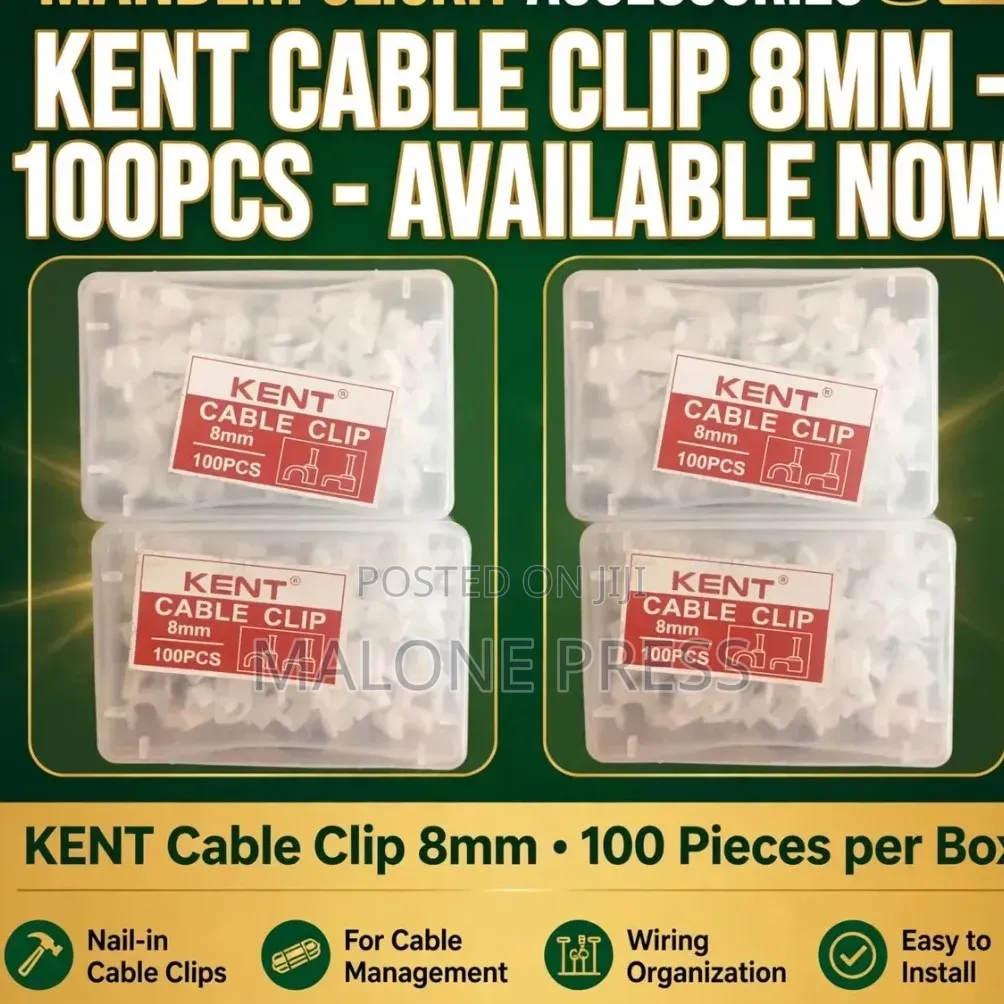 Cable Clip Kent Cable Clip 12mm 10mm 8mm 6mm
