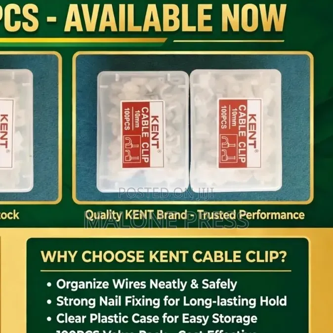 Cable Clip Kent Cable Clip 12mm 10mm 8mm 6mm