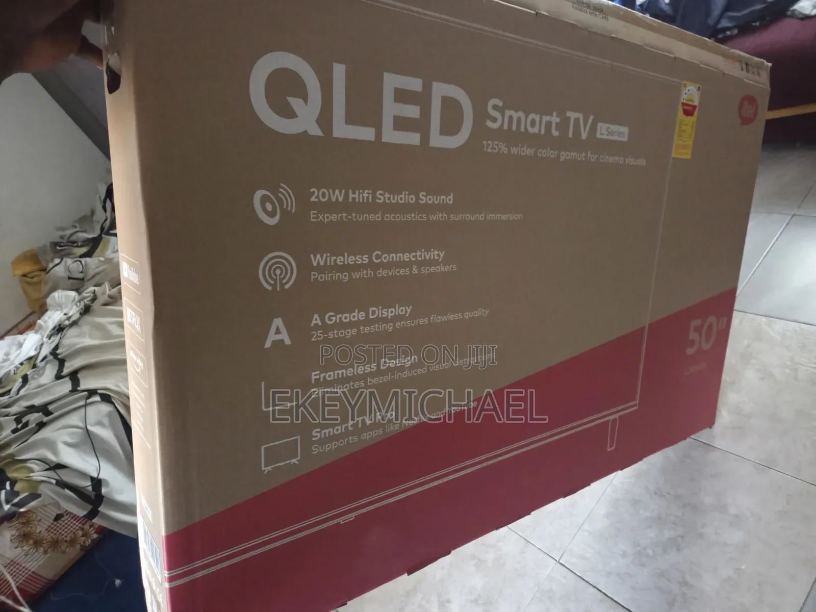 Itel 50" QLED Smart TV